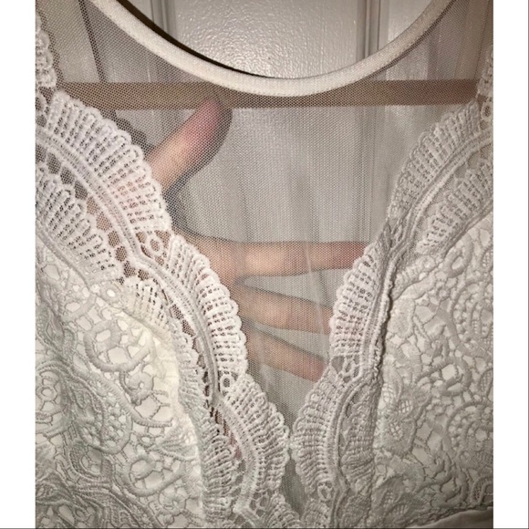 SOLD ✖️ Lulu’s Coquina White Lace Bodycon Dress - Picture 7 of 8